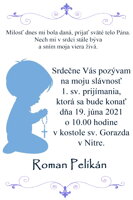 pozvánka na 1.sv. prijímanie