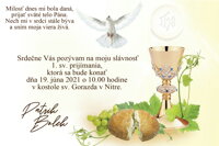 pozvánka na 1.sv. prijímanie 