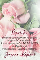 Narodeninová pozvánka 
