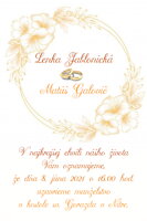 svadobné oznámenie 