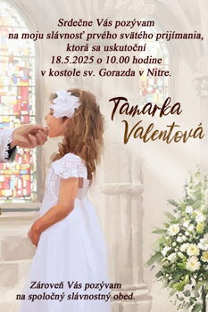 prvé sväté prijímanie  
