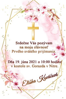 prvé sväté prijímanie  