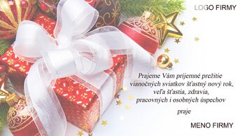 vianočný pozdrav