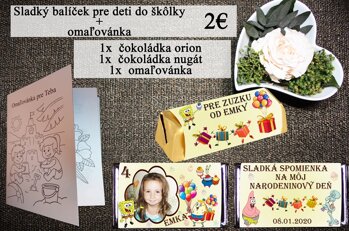 čokoládky s potlačou