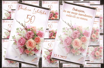 Čokoládky s potlačou