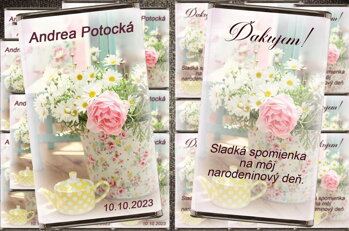 Čokoládky s potlačou 