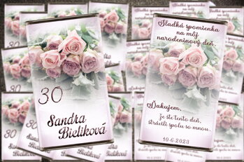 Čokoládky s potlačou 