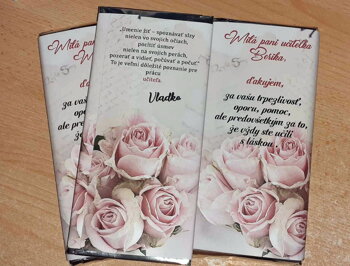 Čokoládky s potlačou 