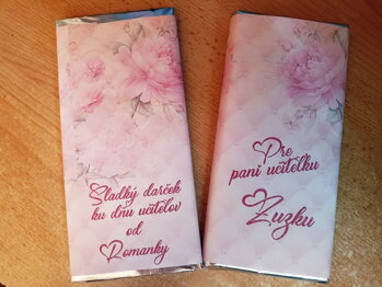 Čokoládky s potlačou 