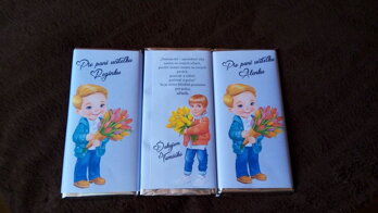 Čokoládky s potlačou 