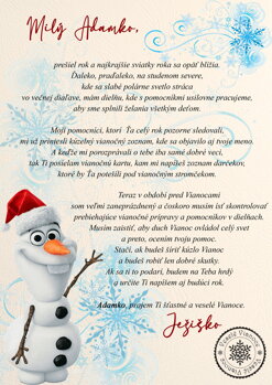 List Ježiškovi