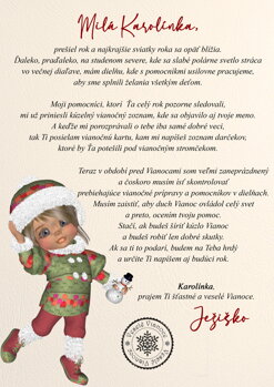 List Ježiškovi