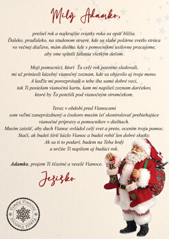 List Ježiškovi