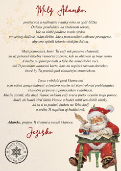 List Ježiškovi