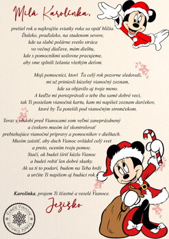 List Ježiškovi