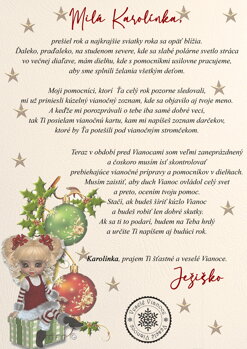 List Ježiškovi