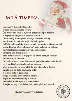 vianočná pošta  