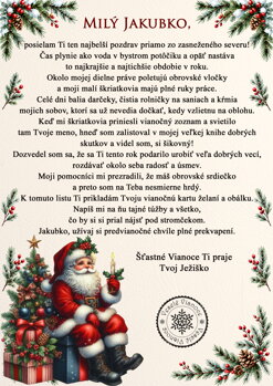 vianočná pošta  
