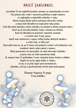 vianočná pošta  