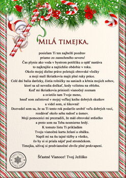 vianočná pošta  