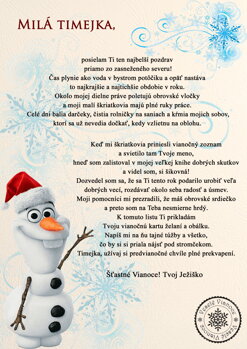 vianočná pošta 