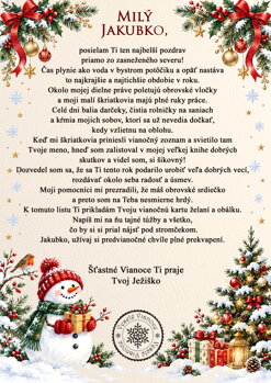 vianočná pošta  