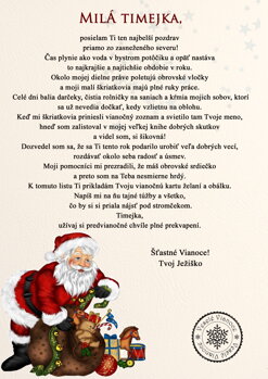 vianočná pošta  