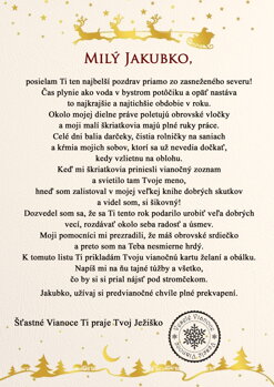 vianočná pošta  